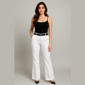 The Limited White Cassidy Fit Pants